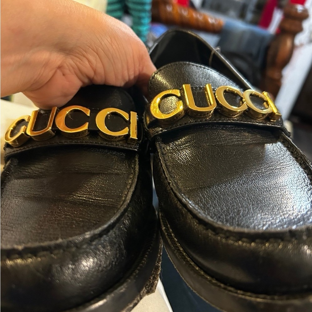 Gucci women flat shoes size 39